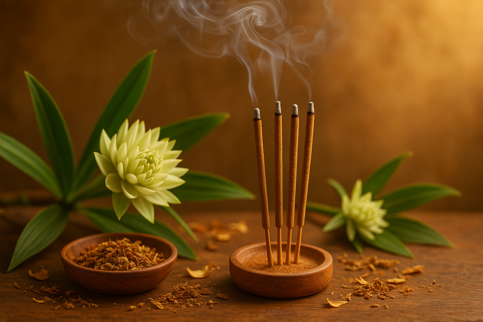 These dhoop sticks are made from natural, herbal ingredients without any harmful chemicals or charcoal, ensuring a clean burn and a soothing, non-irritating fragrance. The aroma of Kewra is not only refreshing but also known for its calming effects—elevating mood, reducing stress, and creating a spiritual ambiance